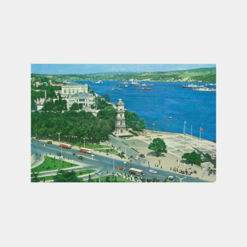 Dolmabahçe Atlas Kitabevi Baskılı -Doğan Kardeş- Kartpostal