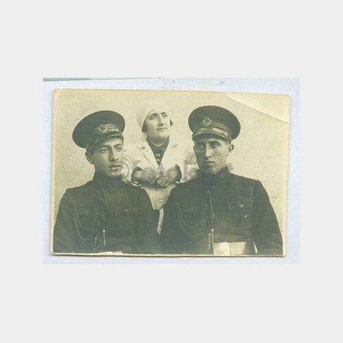 1930 Hemşire ve Askeri Öğrenciler Konulu Fotoğraf
