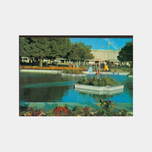1975 İzmir Fuarı Görünüş Kartpostal