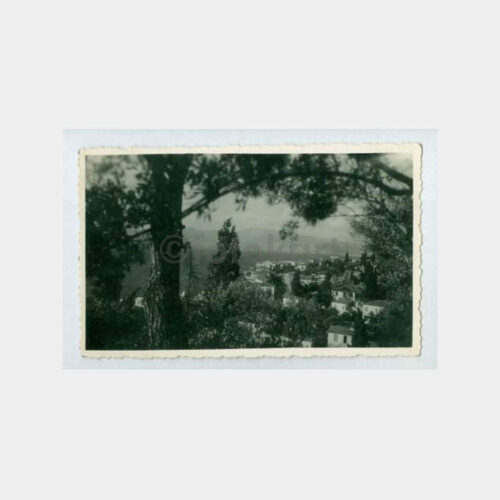 1940 İzmir Güzelyalı Görünüş Kartpostal