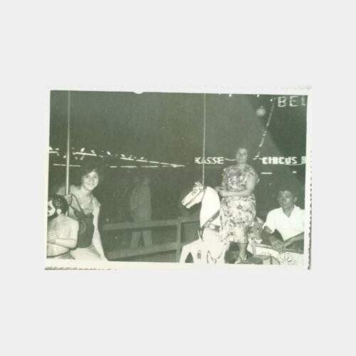 1955 İzmir Fuarı Lunapark Görünüş Fotoğraf