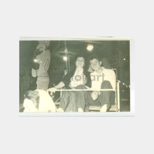 1955 İzmir Fuarı Lunapark Görünüş Fotoğraf