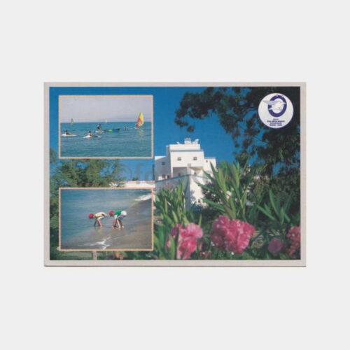 İzmir Özdere Havacı Kampı Görünüş Kartpostal