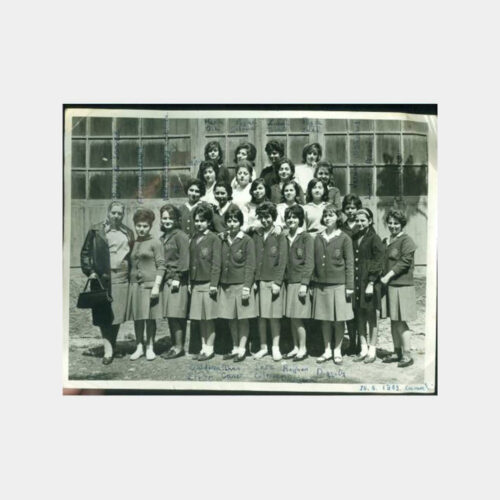 1963 İzmir Özel Türk Koleji 3 Adet Fotoğraf