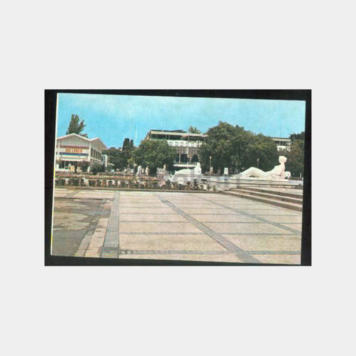 1973 İzmir ve Fuar Konulu 4 Kartpostal - Görsel 4