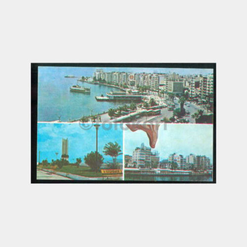1973 İzmir ve Fuar Konulu 4 Kartpostal