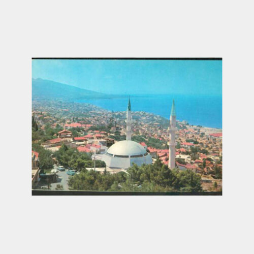 1975 İzmir Kadifekale Görünüş Kartpostal