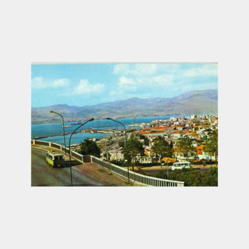 1975 İzmir Varyant Görünüş Kartpostal
