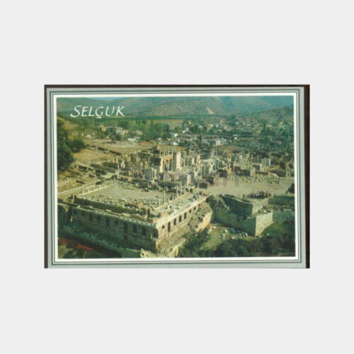 1980 İzmir Selçuk Görünüş Kartpostal