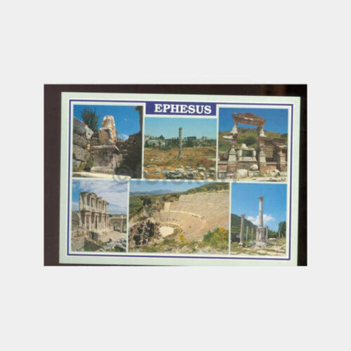 1980 İzmir Selçuk Efes Görünüş Kartpostal