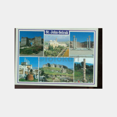 1980 İzmir Selçuk Efes Görünüş Kartpostal