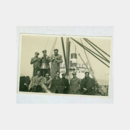 1934 İzmir Varışlı Gemi Konulu Albüm Fotoğraf