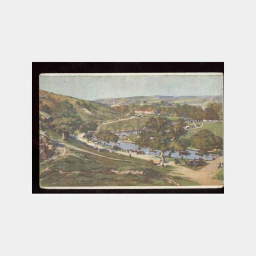 Kağıthane Sadabad Mesiresi Görünüş Kartpostal