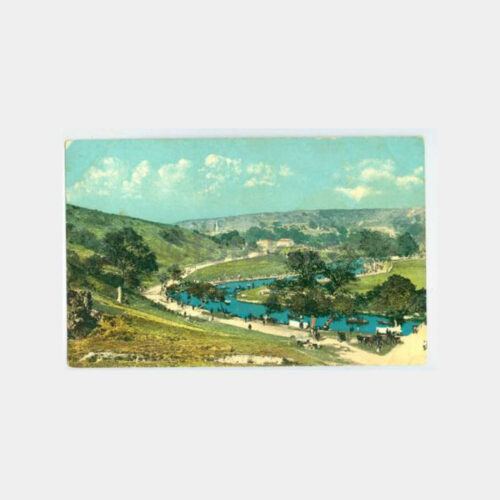 1910 Kağıthane Görünüş Kartpostal