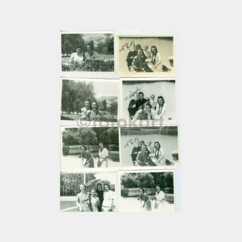 1940 Kağıthane Mesire Gezisi 10 Adet Fotoğraf
