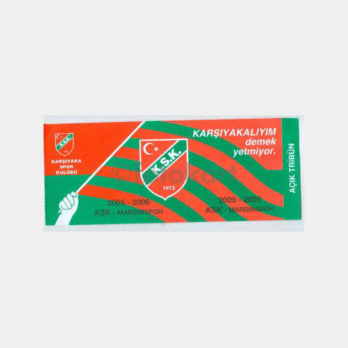 2005 Karşıyaka-Mardinspor Maç Bileti