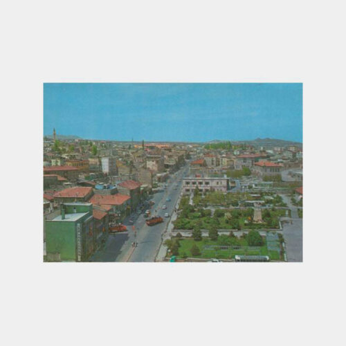 1975 Nevşehir Genel Görünüş Kartpostal