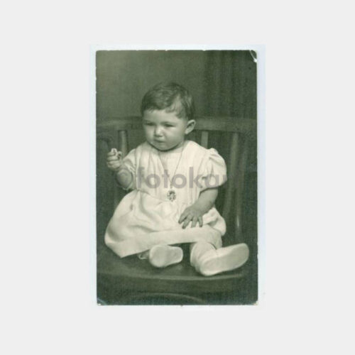 1930 Bebek Konulu Stüdyo Fotoğraf