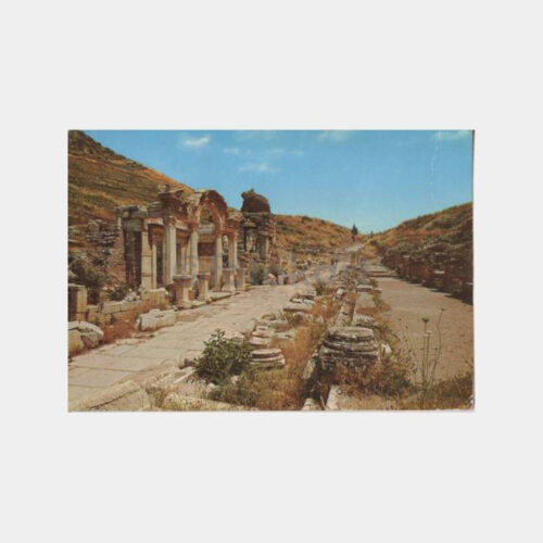 1970 Efes Selçuk Turistik Damgası Kartpostal