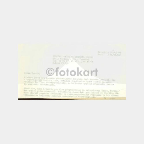 1975 Türkiye Turing Kurumu - Avrupa Turu Broşürü - Görsel 2
