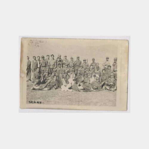 1936 Askeri Milis Kuvvetleri Grup İlginç Fotoğraf