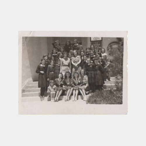 1938 Kütahya Kız Enstitüsü Grup Fotoğraf