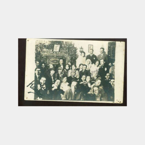 1931 Nişan Töreni Aile Görünüşü 3 Adet Fotoğraf