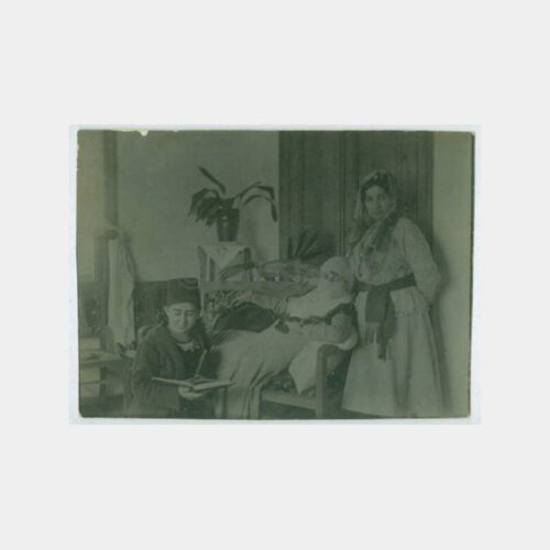 1920 Osmanlı Ev Yaşamı Aile Fotoğraf