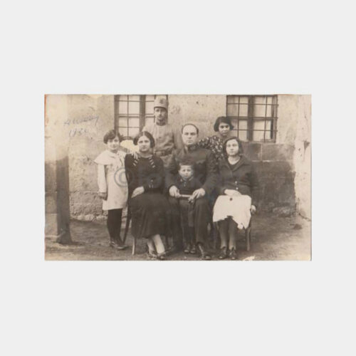 1936 Konya Aksaray Aile Konulu Fotoğraf
