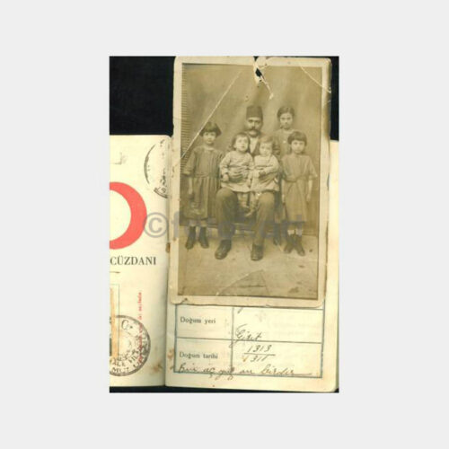1908 Girit Türk Ailesi Görünüş Fotoğraf