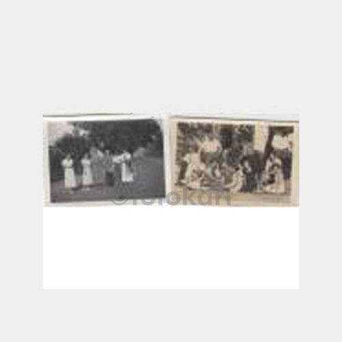 1940 Büyükdere Ailesi 5 Adet Albüm Fotoğraf - Görsel 2