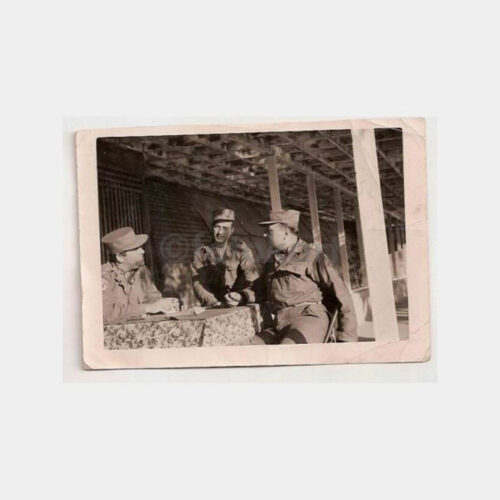 1956 Kore Türk Subayı Fotoğraf