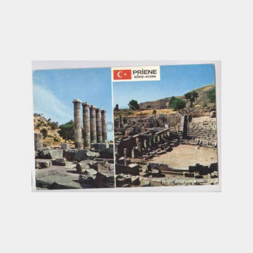 Aydın Söke Priene Antik Şehir Kartpostal