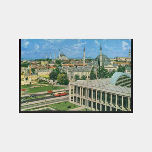 Beyazıt Saraçhane Belediye Görünüş Kartpostal