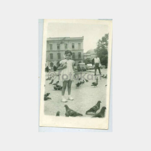 1955 Beyazıt Meydanı Kız Çocuk Görünüş Fotoğraf
