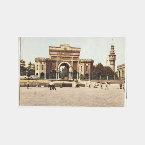 1960 Beyazıt Üniversite Görünüş Kartpostal