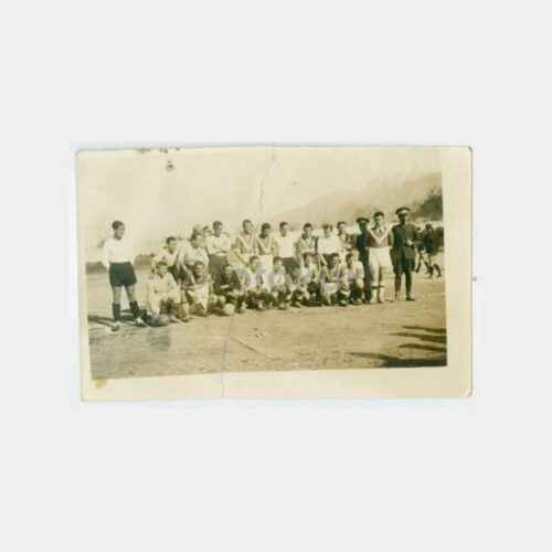 1933 Bursa Askeri Lise-Sanatkarlar Futbol Maçı Fotoğraf