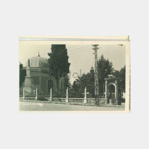 1955 Bursa Tophane Osmangazi Türbesi Fotoğraf