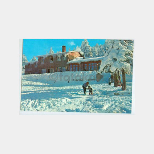 1968 Bursa Uludağ - Beceren Otel Kartpostal