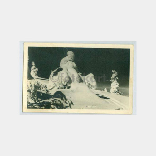 1930 Bursa Uludağ - Kar Manzarası Görünüş Fotoğraf