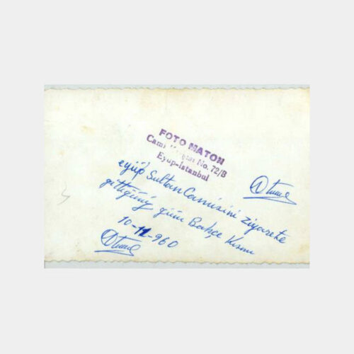 1960 Eyüp Sultan Ziyareti Konulu Fotoğraf