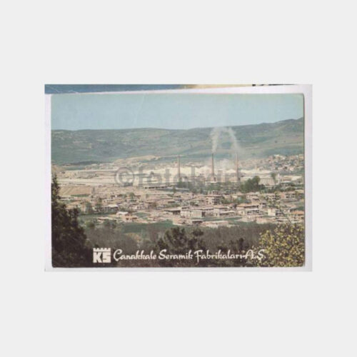 Çan - Seramik Fabrika Damgalı Kartpostal