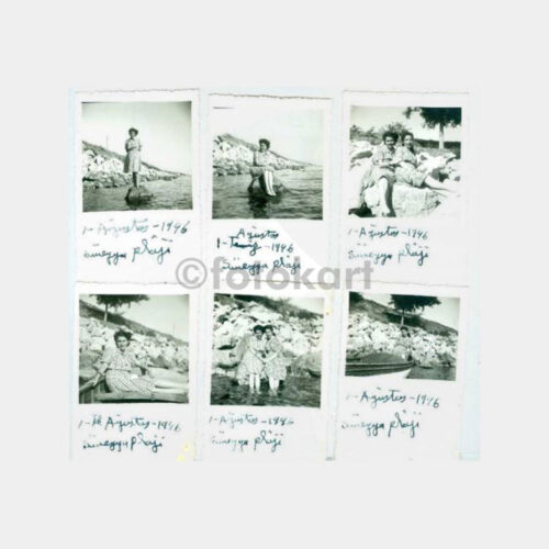 1946 Süreyya Plajı Kadınlar Görünüş 6 Adet Fotoğraf
