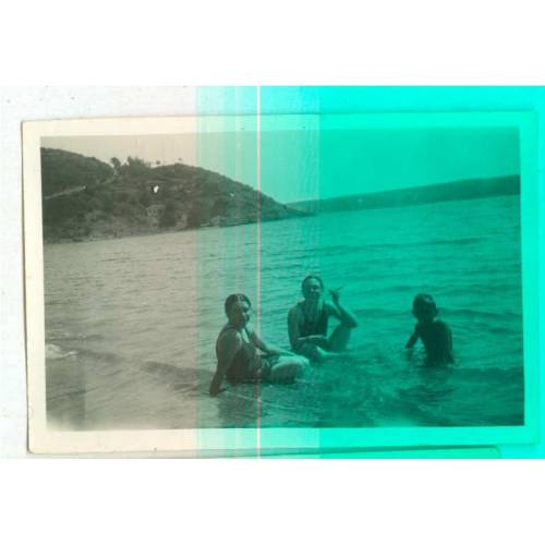 1933 Sarıyer Büyükliman Plaj Kadınlar Fotoğraf
