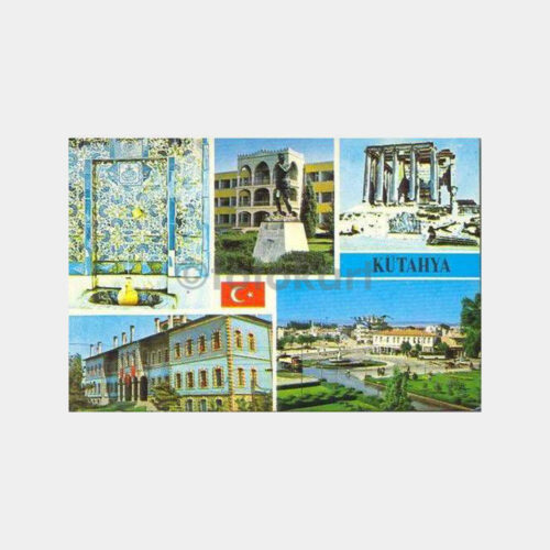 Kütahya 5 Görünüm Kartpostal