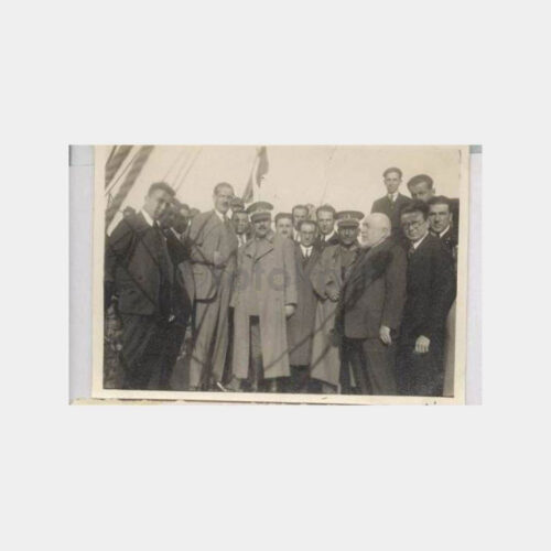 1930 Önemli Kişiler Tören Görünüşü Fotoğraf