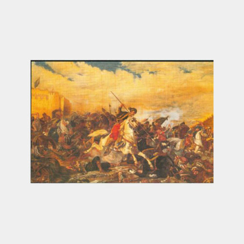 1517 Sultan Yavuz - Ridaniye Savaşı Kartpostal