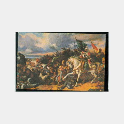 1638 Sultan IV. Murad - Bağdat Savaşı Kartpostal