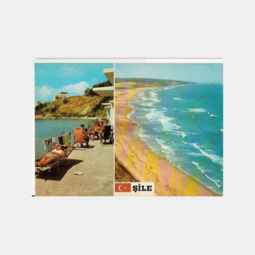 Şile Plajları ve Motel Görünüş Kartpostal
