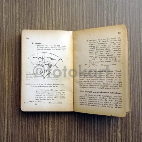 TAB 6.1 Sahra Topçu Atış Talimnamesi, 1951 - Görsel 3